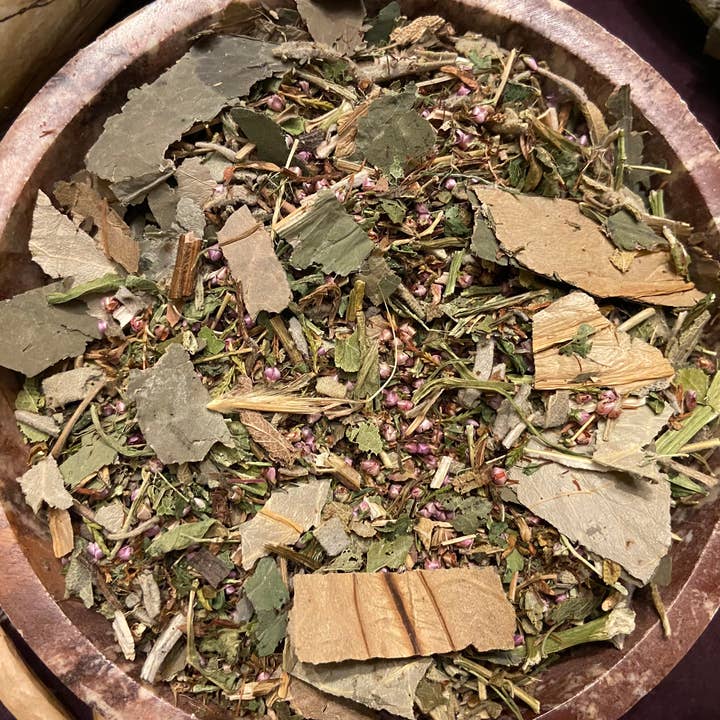 Good Luck Herbal Blend, All Natural Blend, Incense for wholesale by Triple Goddess Craft