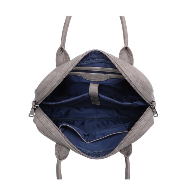 INES DELAURE – Großhandel Satchel – Damen – A4 Aktentasche mit Reißverschluss8