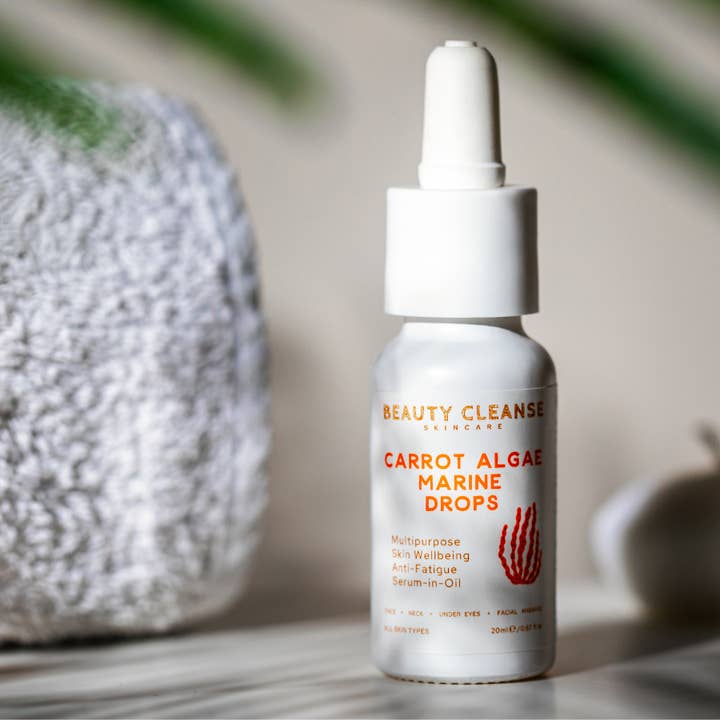Beauty Cleanse Skincare – Großhandel Gesichtsöl – Anti-Müdigkeit Karotten-Algen-Meeres-Tropfen - Gesichtsöl-Serum