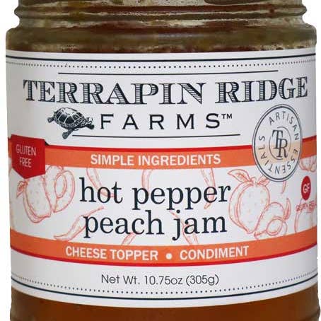 Hudson Meat Company - Wholesale Jam/Jelly - JAM HOT PEPPER PEACH - TERRAPIN