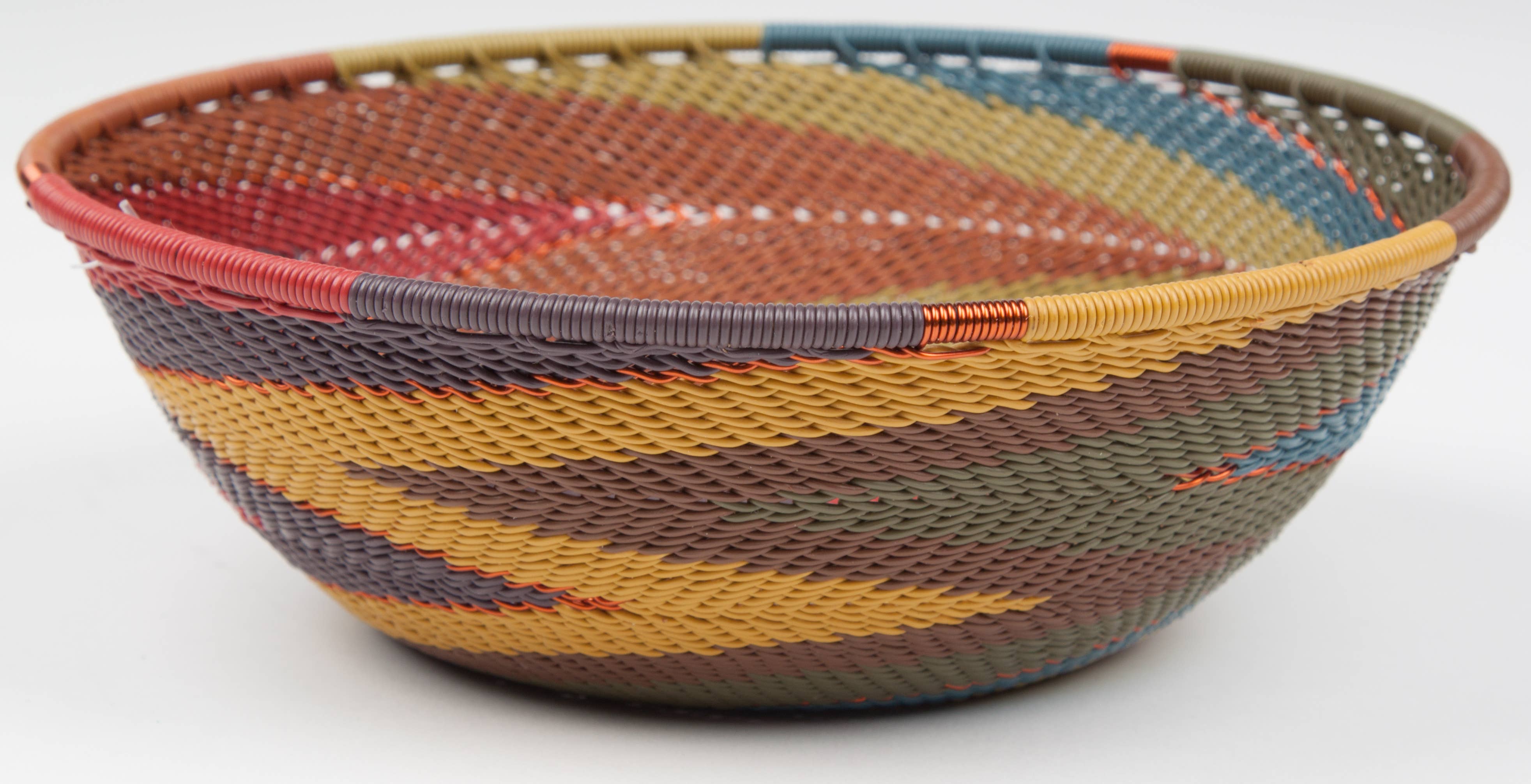 Bridge for Africa - Wholesale Decorative Plate/Dish/Bowl - TW Collection - Painted Desert5