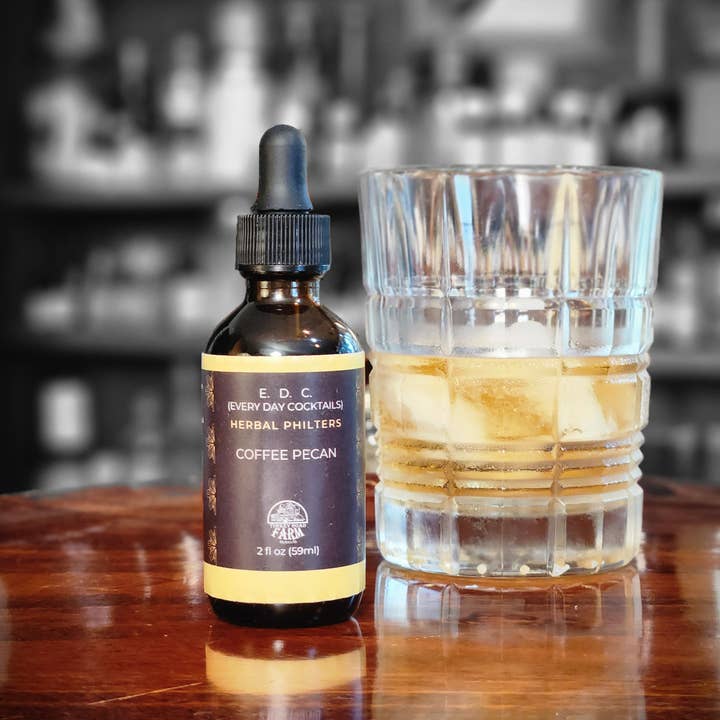 Philters à base de plantes pour café et pacanes pour la vente par Massage Alchemy Botanicals