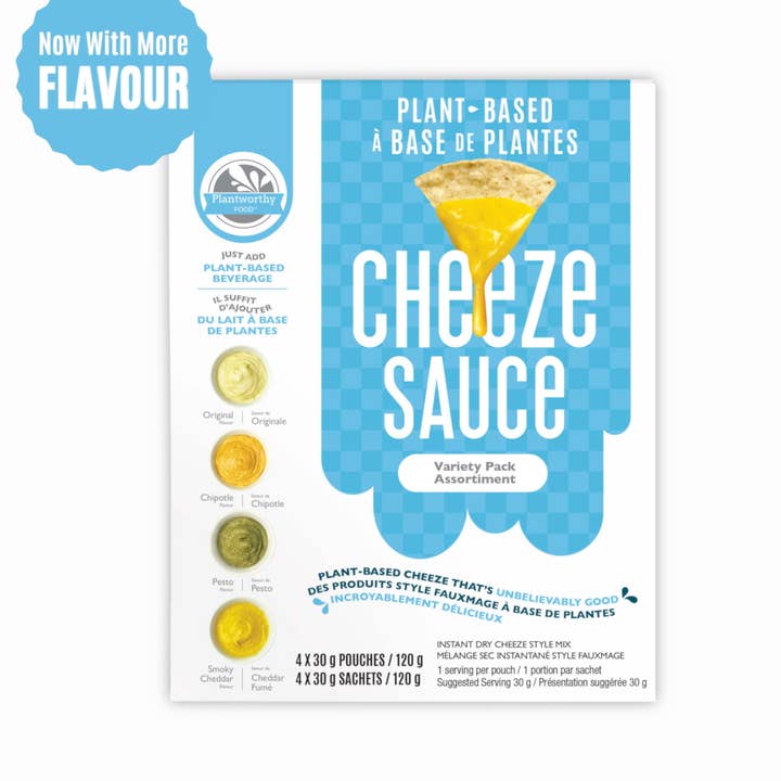 Plantworthy Variety Pack - 120g for wholesale by Plantworthy Food