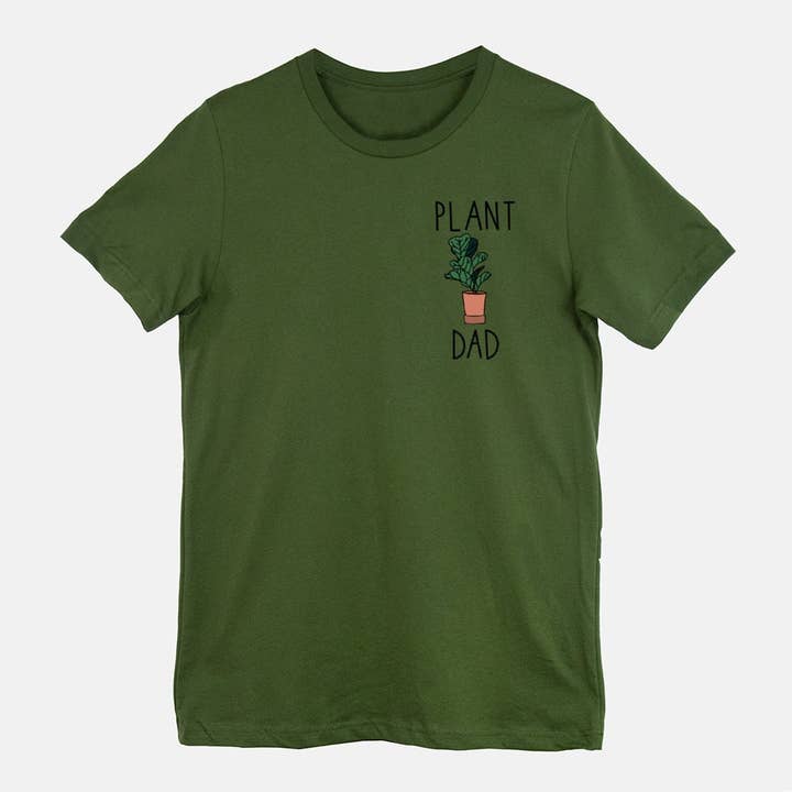 Shirt Plant Dad voor wholesale door Fiddles & Fern