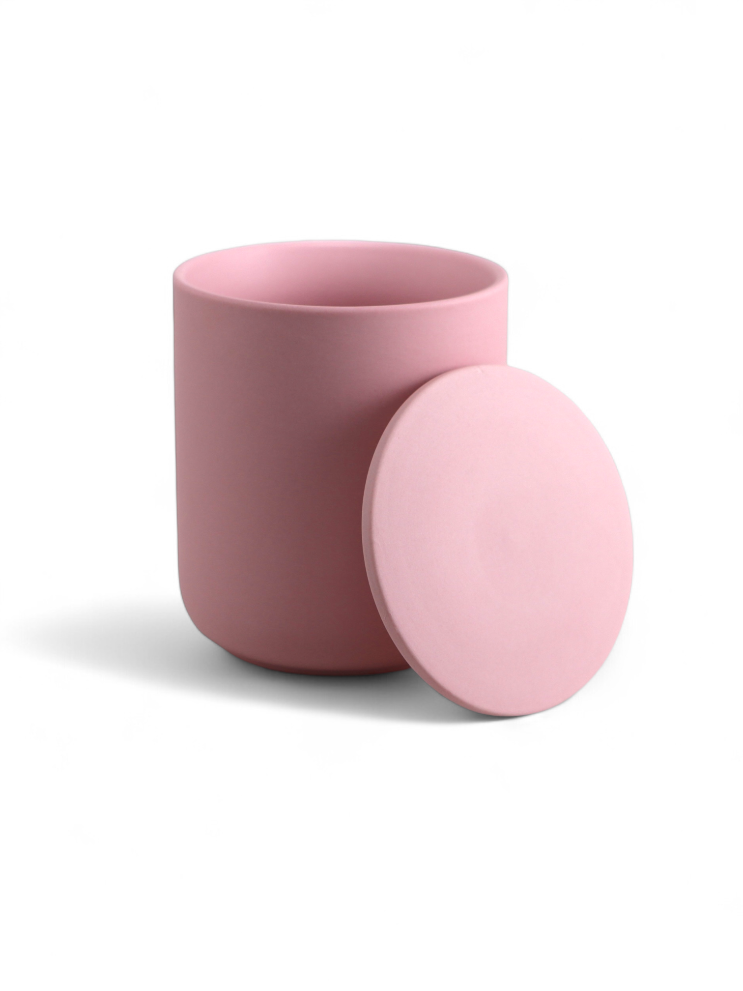 Antwerp Luxury candle supplies - Wholesale Jar - Ceramic With Lid – Pink0