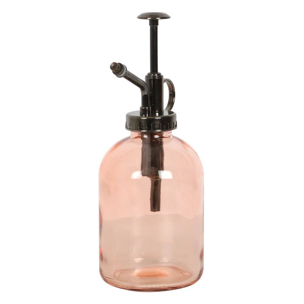 Something Different Wholesale – Großhandel Zerstäuber für Pflanzen – Minimalistischer Pflanzensprüher aus Glas in Peach-Pink2