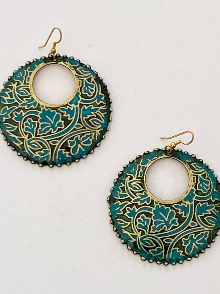 PENDIENTE MARBELLA CIRCLE para venta al por mayor de DIWALI PARIS