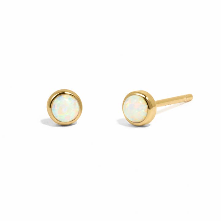 Brincos de opala por atacado de Sami Jewels