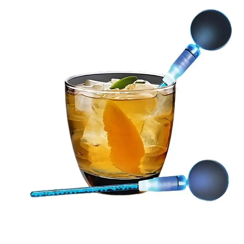 Blinkee.com, LLC - Wholesale Drink stirrer - Blue Cocktail Party Light Up Swizzle Stick Drink Stirrer1