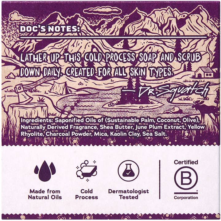 Dr. Squatch - Wholesale Bar Soap - Nightfall Nectar (Summer Seasonal Bar Soap) - 6 units1