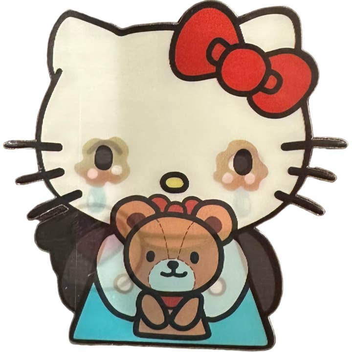 Hello Kitty Anime 3D Sticker (B7) for wholesale by Cow Crack Wholesale