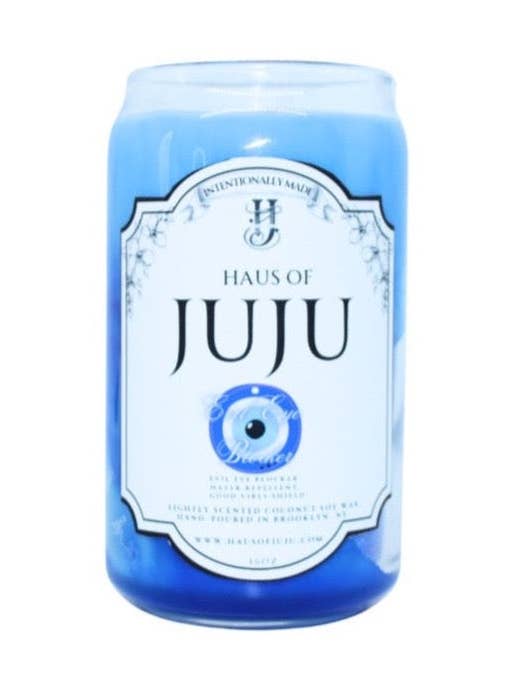 Evil Eye Blocker | Spiritually Fixed Protection Candle | 160z Coconut Soy Wax for wholesale by Haus of JuJu