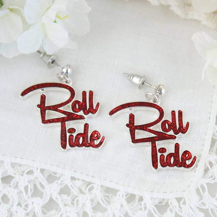 Seasons Jewelry - Wholesale Dangle Earrings - Alabama Slogan Earring0