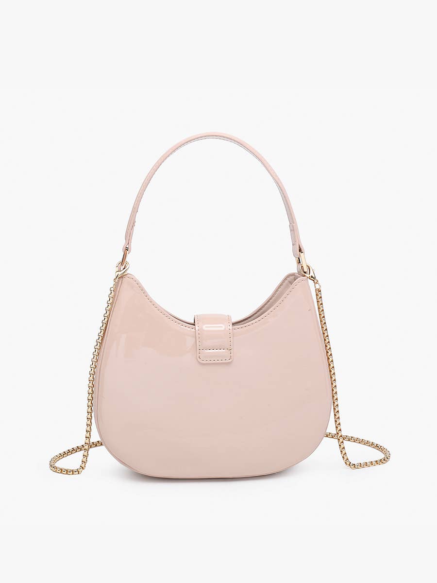Jen & Co. - Vente Sac à bandoulière – femme - JN2558 Sac bandoulière/sacoche en forme de Malte avec chaîne7