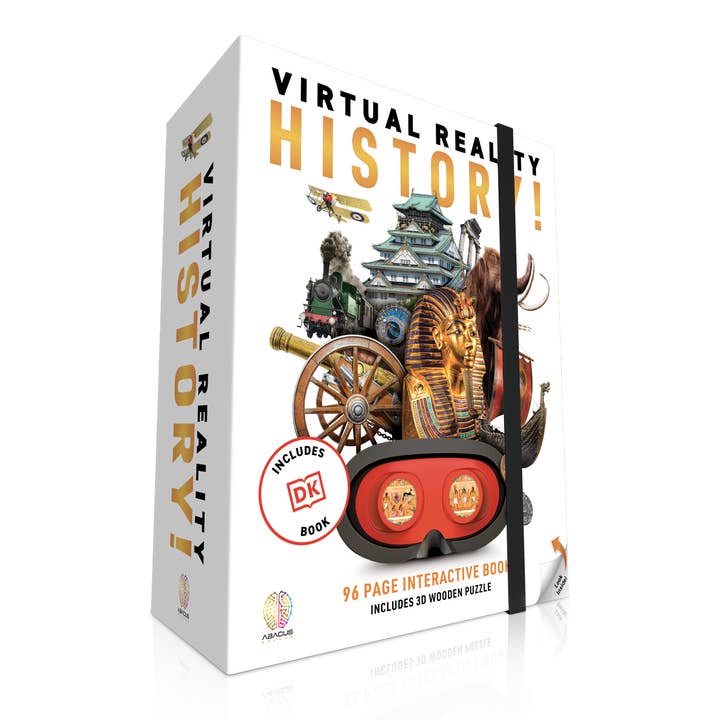 Virtual Reality Discovery Gift Set with DK Book - History! for wholesale by Abacus Brands, Inc.