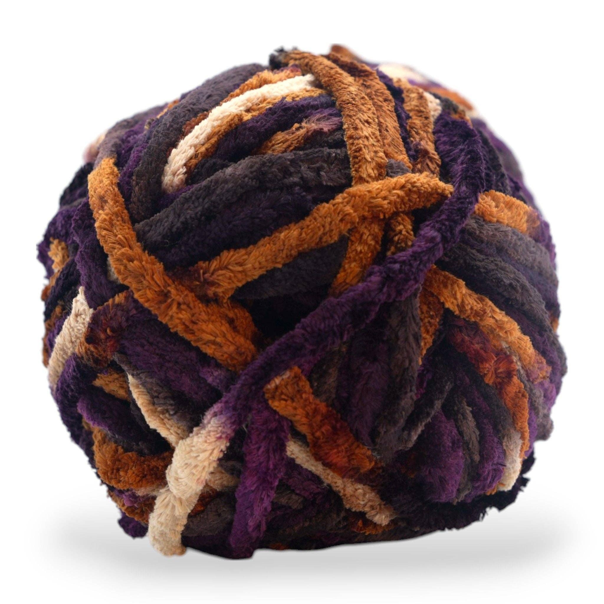 Okey Dokeys – Fio por atacado – Fio de Chenille de Veludo Jumbo - #7 - Novelos de 300g39