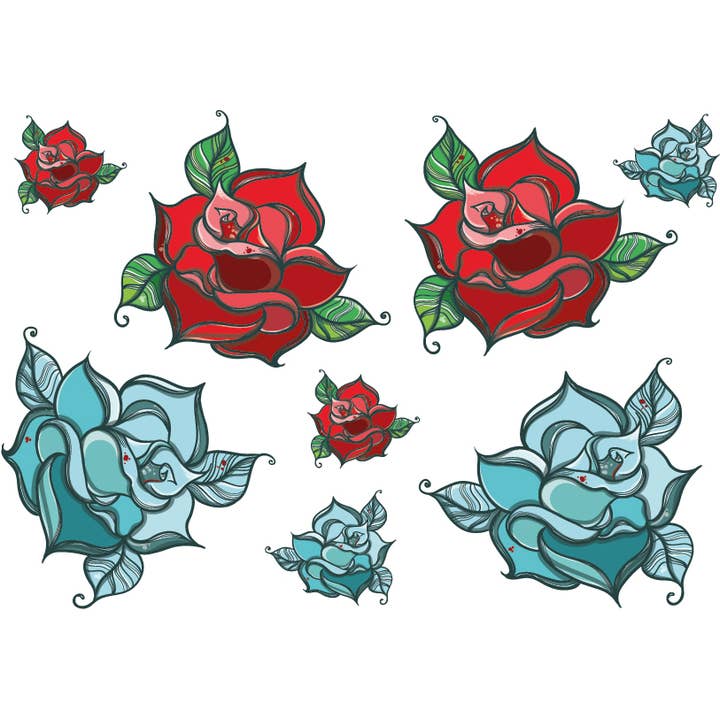 Sticker - Blumen Mexiko für den Großhandel von MyGomet