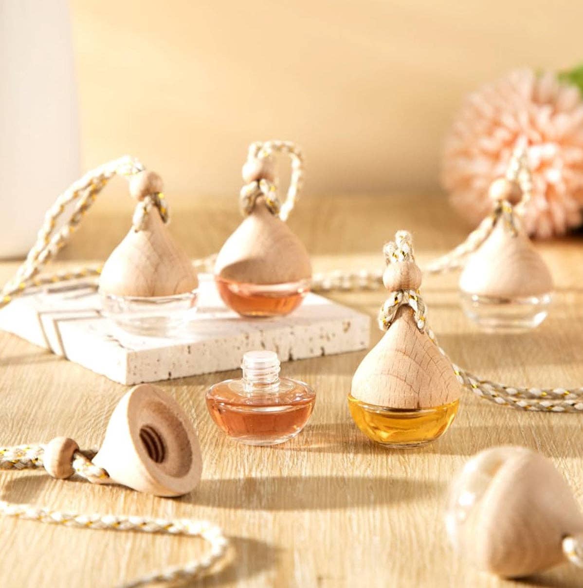 Poorely Made Crafts - Wholesale Car Freshener - Unisex - Acqua Di Gio Glass Car Diffuser Freshie - Pick your bottle0