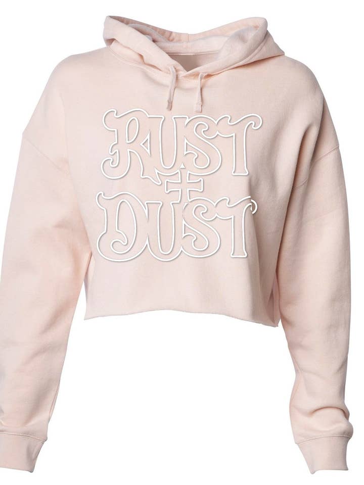 Sweat à capuche court 117 Josie pour la vente par RUST + DUST