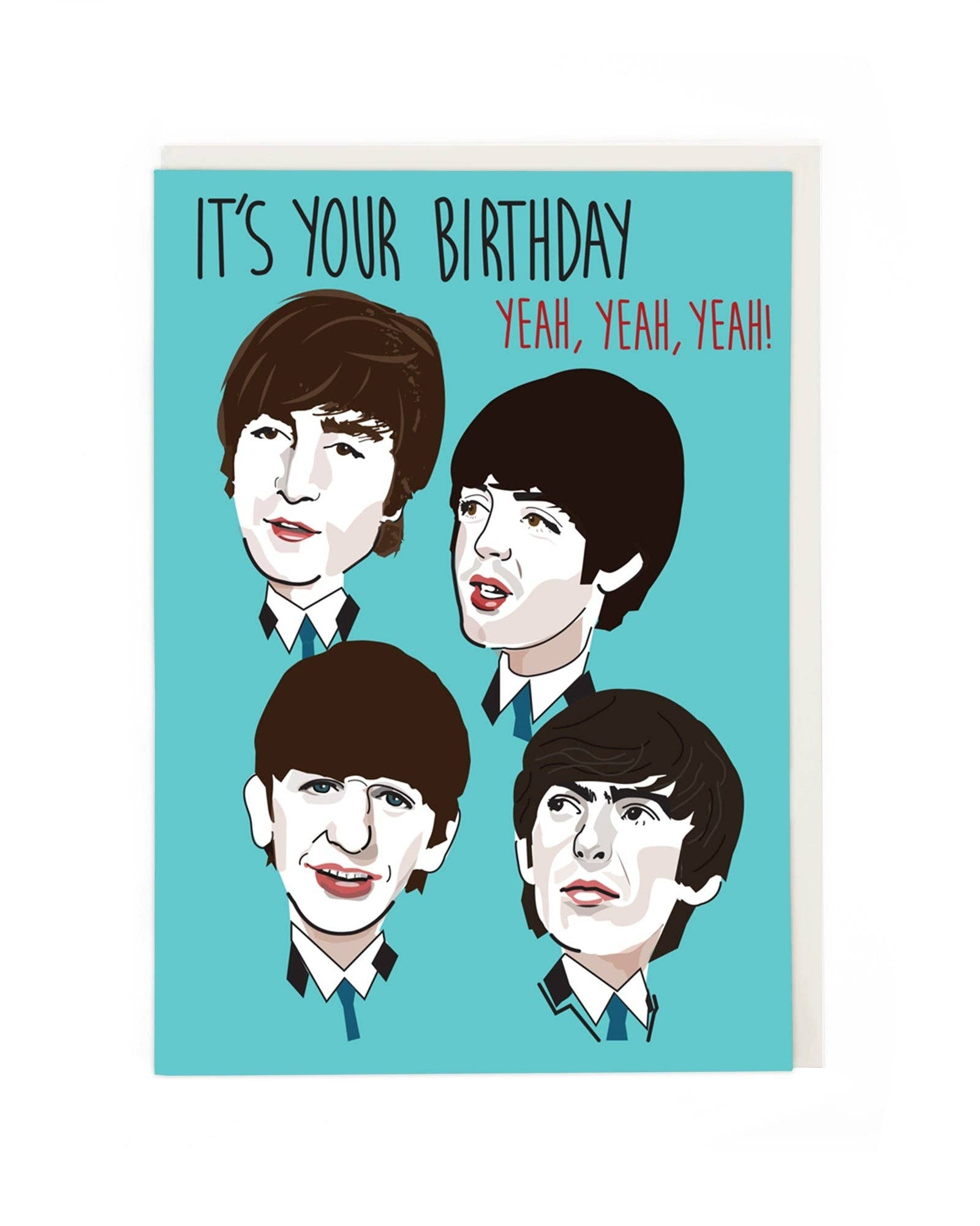 THE FAB FOUR for wholesale by Cath Tate Cards