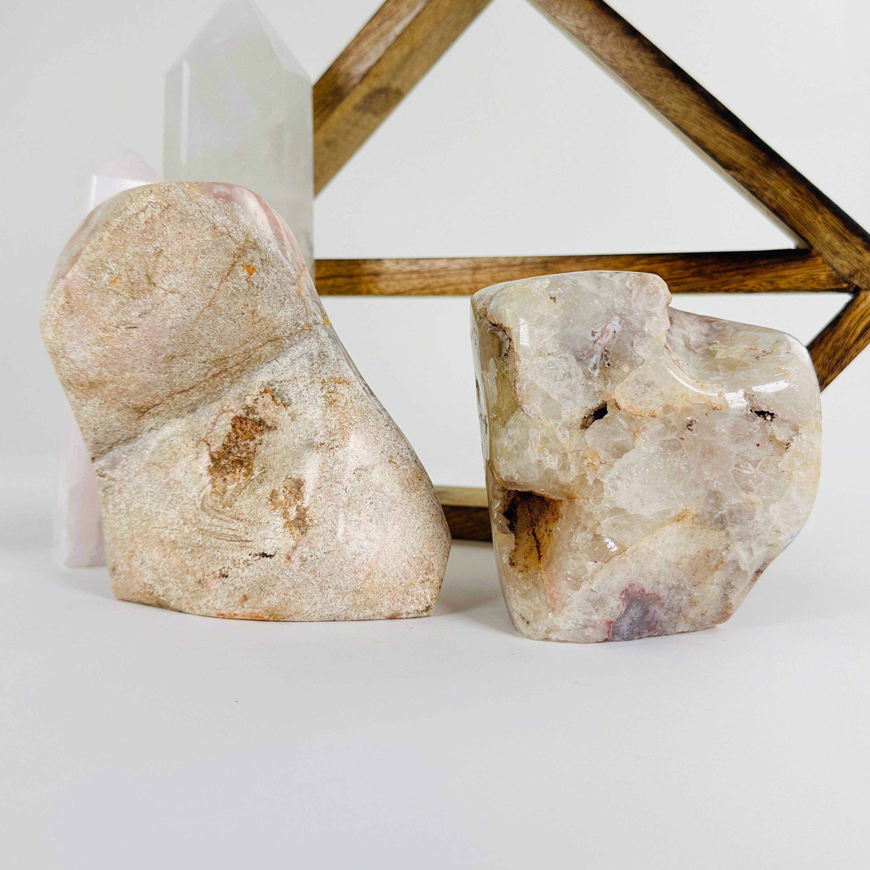 Rock Paradise - Wholesale Spiritual Stone/Crystal - Pink Amethyst Polished Crystal Freeform YOU CHOOSE #73