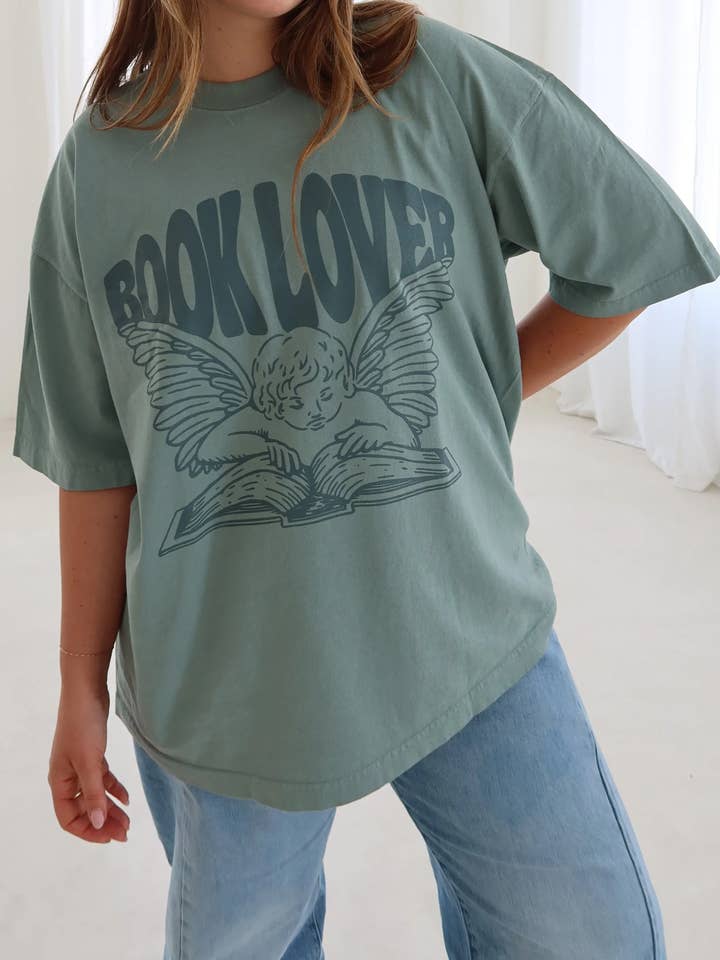 Book Lover T-Shirt | Book Lover Merch | Book Club T-shirt for wholesale by Rebel and Fleur