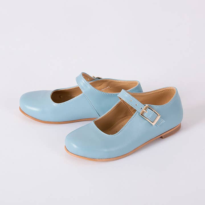 Chaussures pour enfants bleues élégantes pour la vente par Mama Luma