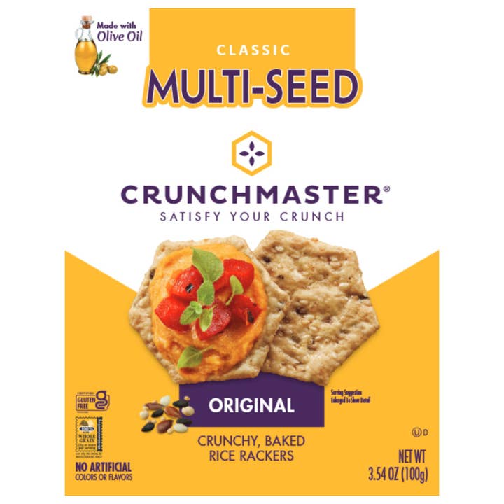 Crunchmaster - Mltsd Cracker Original - Cs Of 6-3.54 Oz for wholesale by Everyday Supply Co