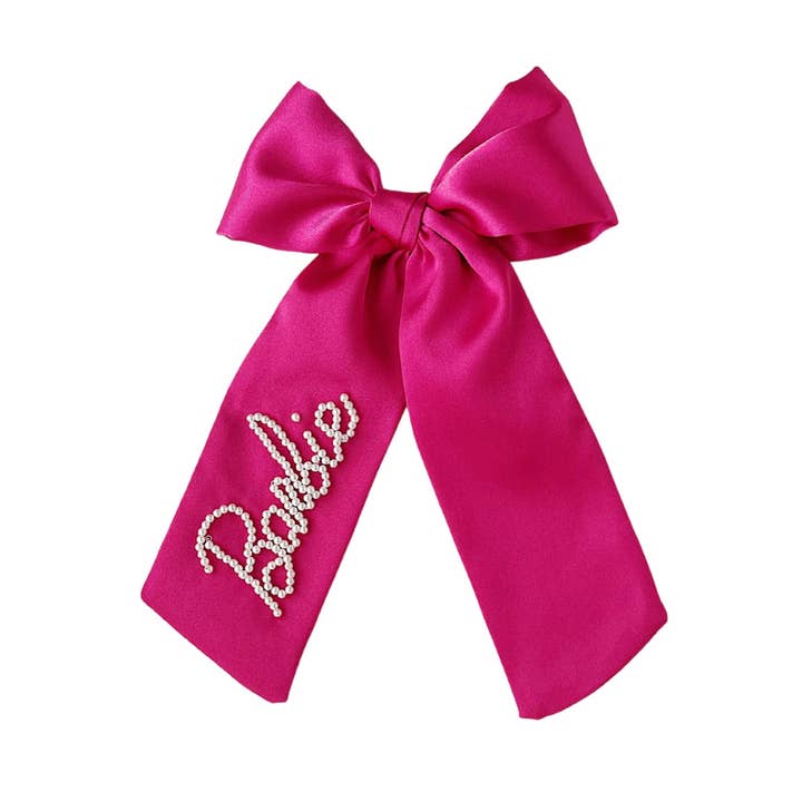 Fuchsia Barbie Bow for wholesale by Bebe Theory