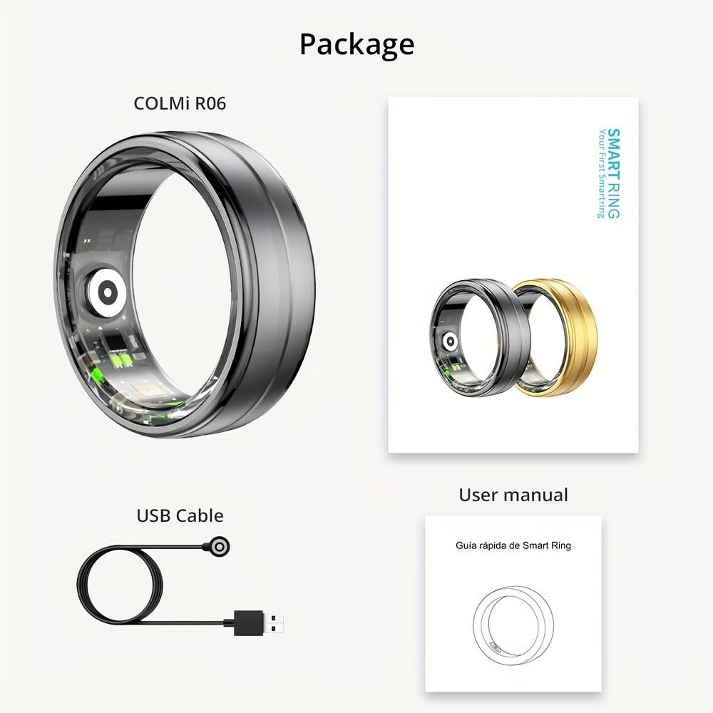 Shop Celino - Vente Équipement de fitness - Smart Fitness Ring Tracker, moniteur de sommeil pour hommes et femmes7