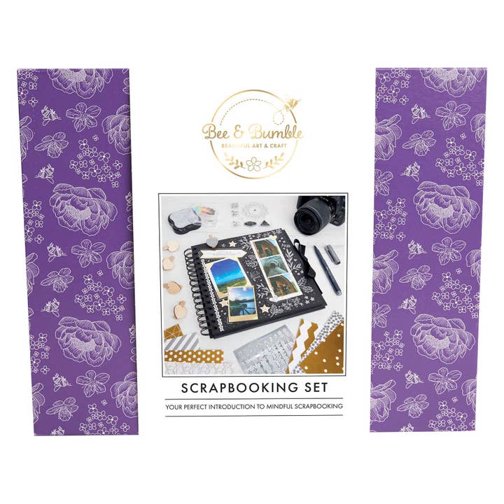 Bee & Bumble Scrapbooking Craft Set - Black for wholesale by West Design Products UK