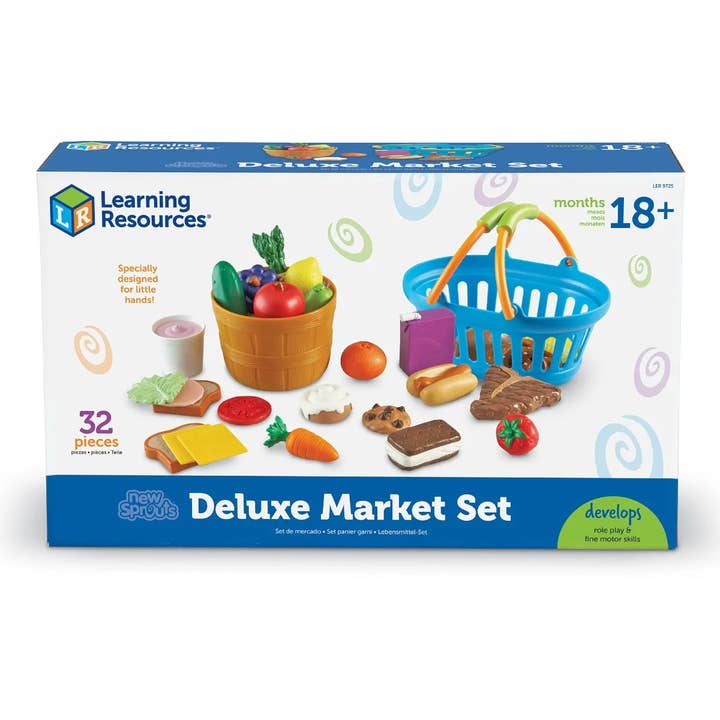 Learning Resources - Wholesale Toy Set - Kids - New Sprouts® Deluxe Market Set2