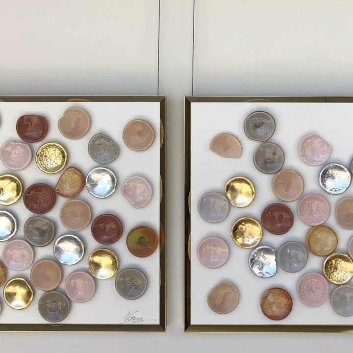 50 x 50 cm Rif. 4876-4877 per la vendita all'ingrosso da parte di Atelier nelson gomes