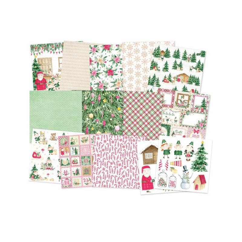 P13 - Vente Scrapbooks - Bloc de papier Santa'S Workshop, 6X6"1