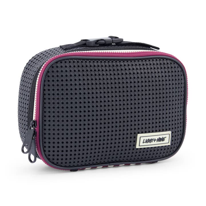 Borsa da pranzo isolata in mattoni a quadretti per la vendita all'ingrosso da parte di Light + Nine