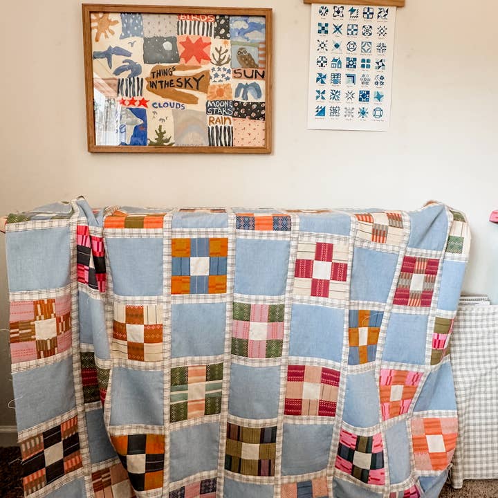 Penelope Handmade - Wholesale Surface Pattern Design - Geraldine Quilt Pattern | Paper Pattern3