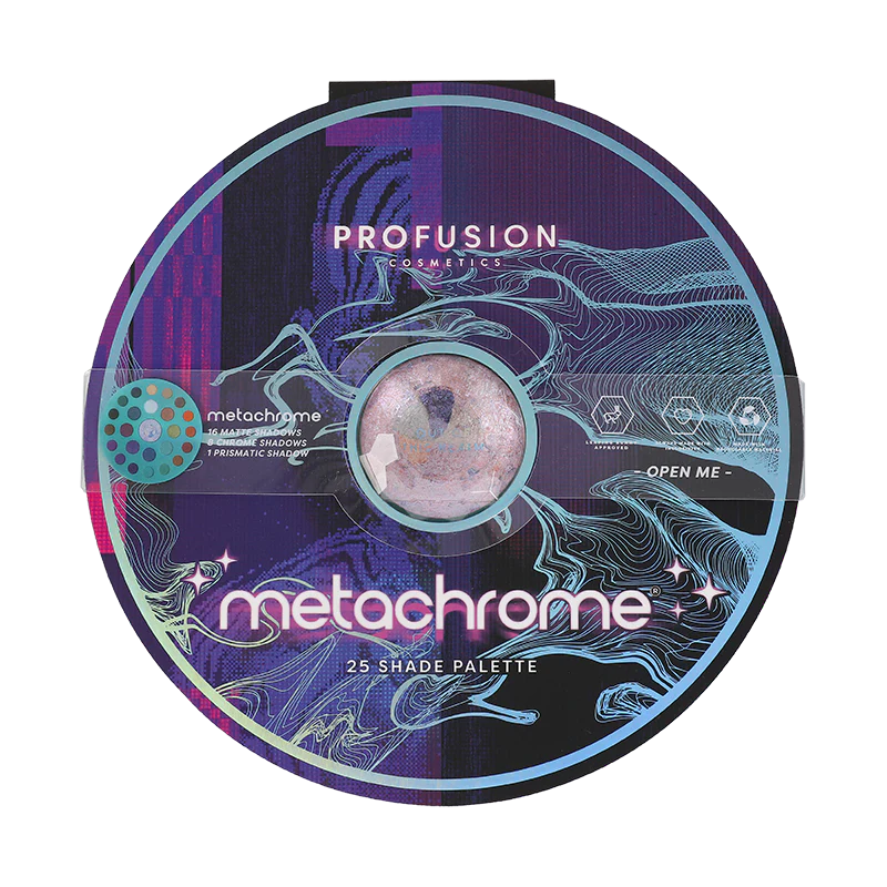 VIAI Beauty - Wholesale Eyeshadow Palette - Metachrome | 25-Shade Palette0