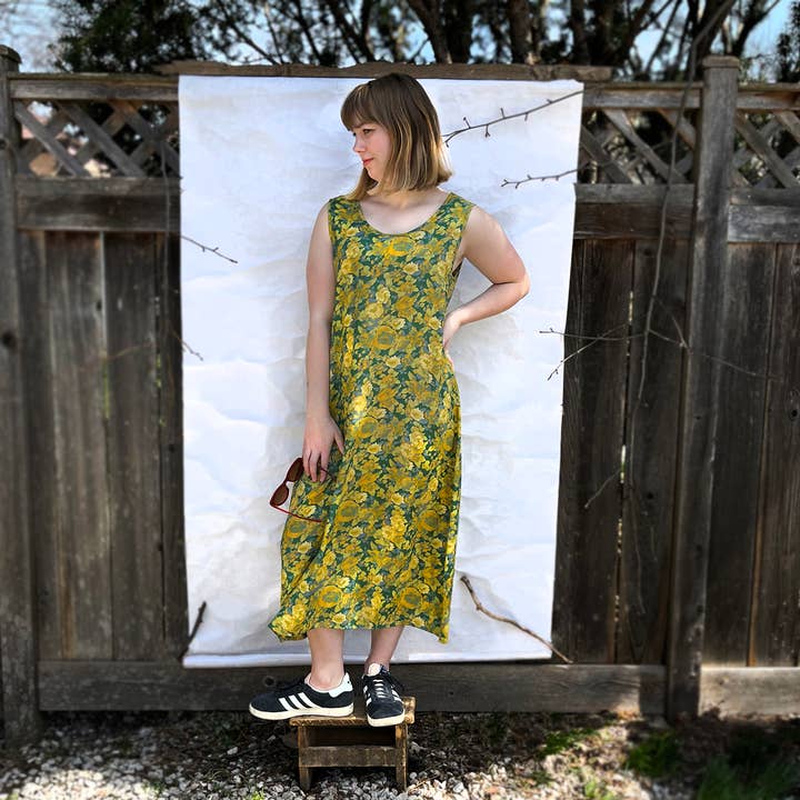 Smith Dress Roses Vintage for wholesale by Little Journeys Chicago