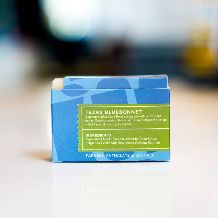 Kuhdoo Soap - Wholesale Bar Soap - Texas Bluebonnet Bar Soap2
