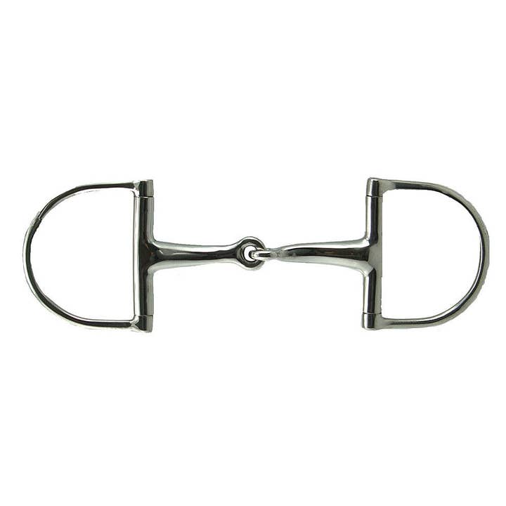 Coronet Stainless Steel Hollow Mouth Dee Snaffle Bit for wholesale by Intrepid International