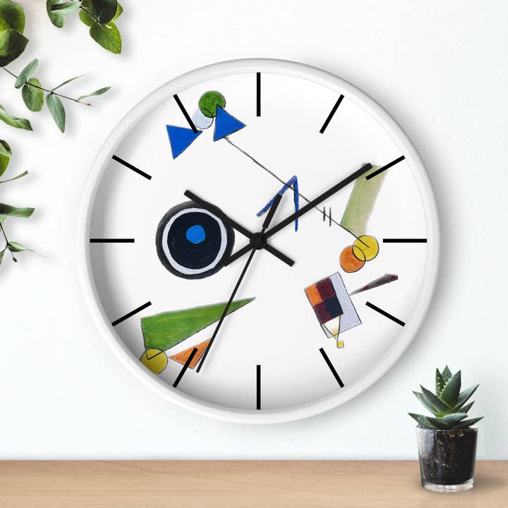 Arrangement C Wall Clock for wholesale by See Joy Creative