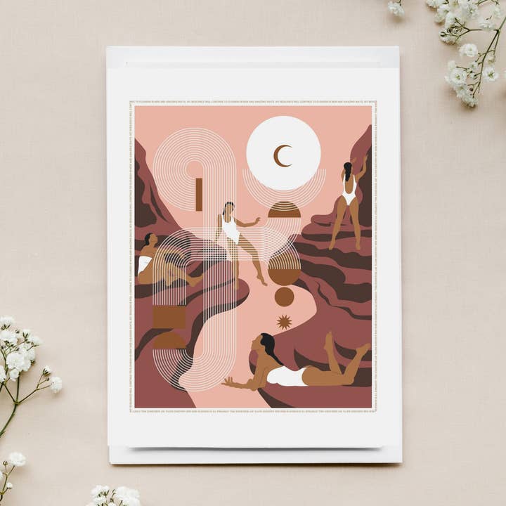 Art mural Emerge Affirmation 8 x 10 | EP4 pour la vente par StoryHealer Collection