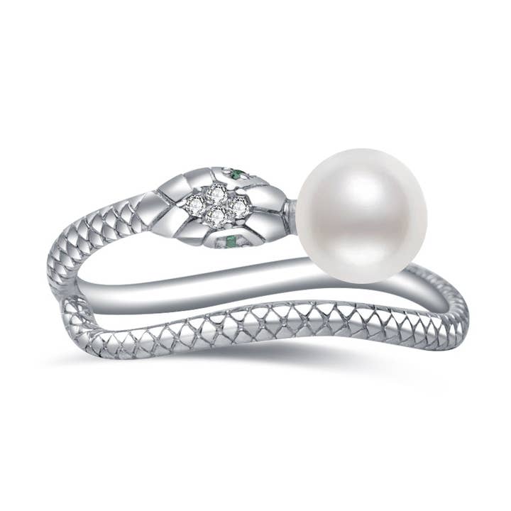 New Yorker ferskvandsperle Ring WR00031 for engroshandel hos PEARLY LUSTRE