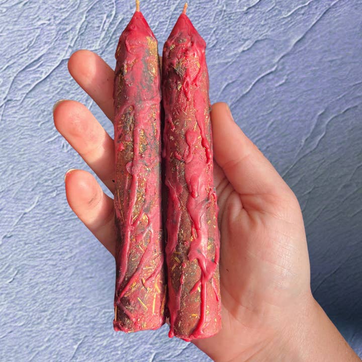 Beauty and the Moon - Wholesale Tapered Candle/Candlestick - Dragon Candle | Mythology Candle | Spell Candle1