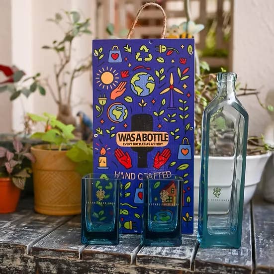 Beautiful Gift box Johnnie walker Blue Label for wholesale by WAS A BOTTLE