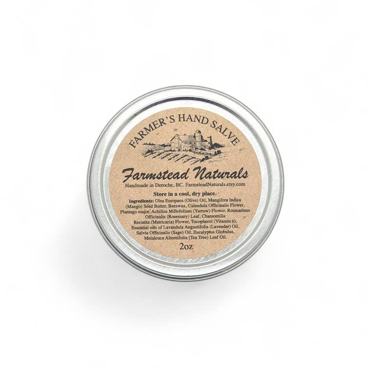 Farmstead Naturals - Wholesale Healing Salve/Balm/Cream - Farmer’s Hand Salve - Bulk - Farmstead Naturals