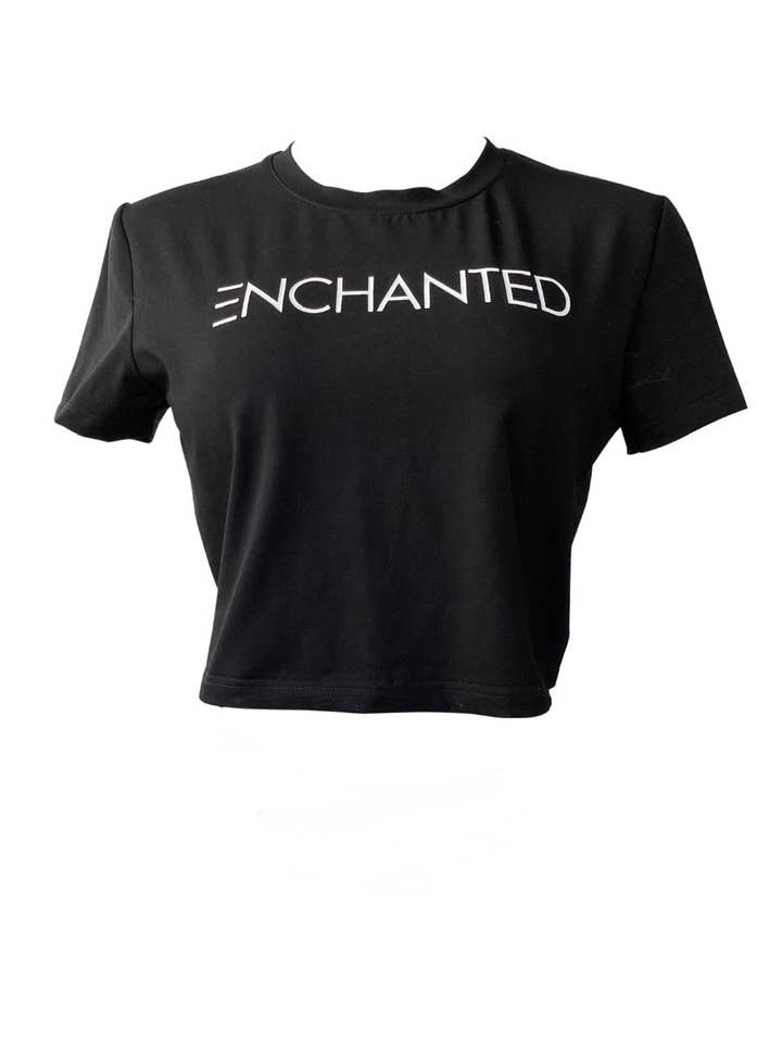 ICONIC LOGO CROP TOP for wholesale by Enchanted Intimates