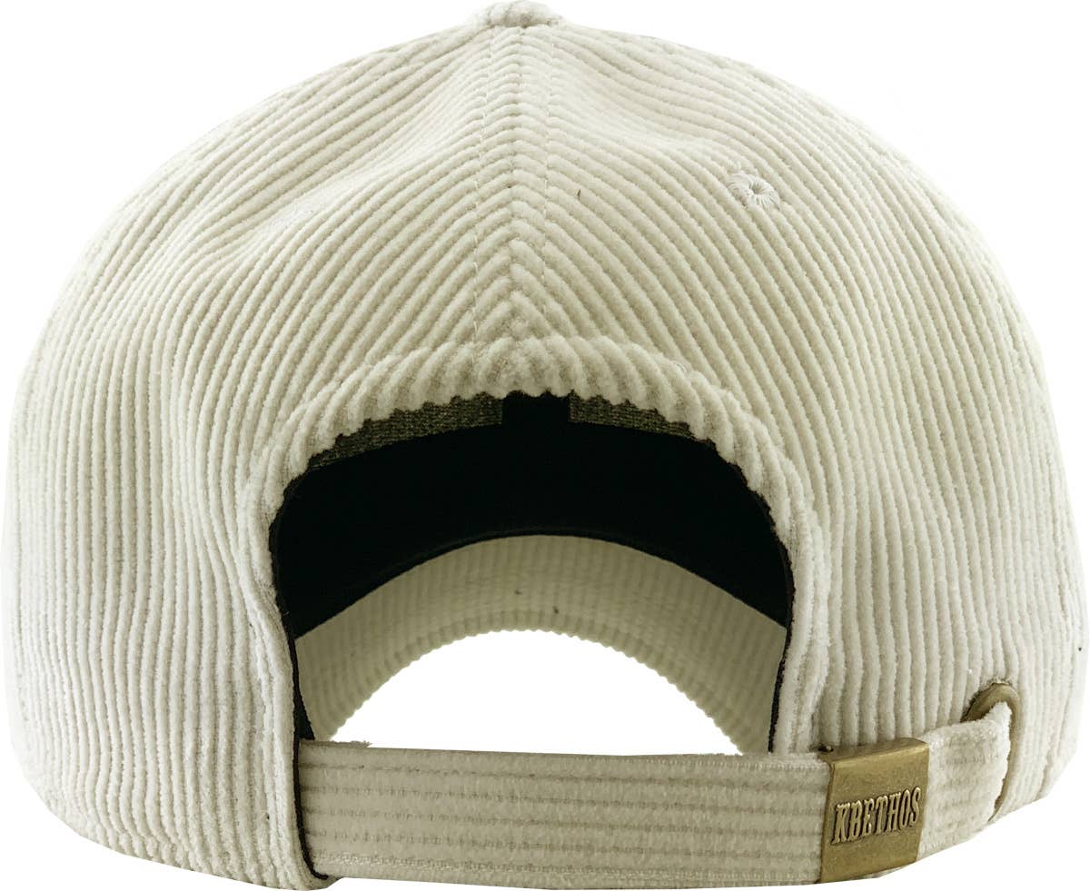 KBETHOS - Wholesale Baseball Cap - Unisex - CORDUROY BASEBALL CAP28