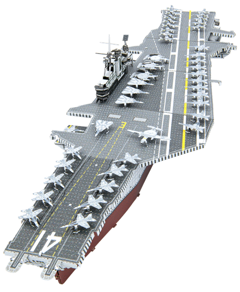 Metal Earth - Wholesale Decorative Tabletop Object - USS Midway Premium Series Metal Earth 3D Model kit3
