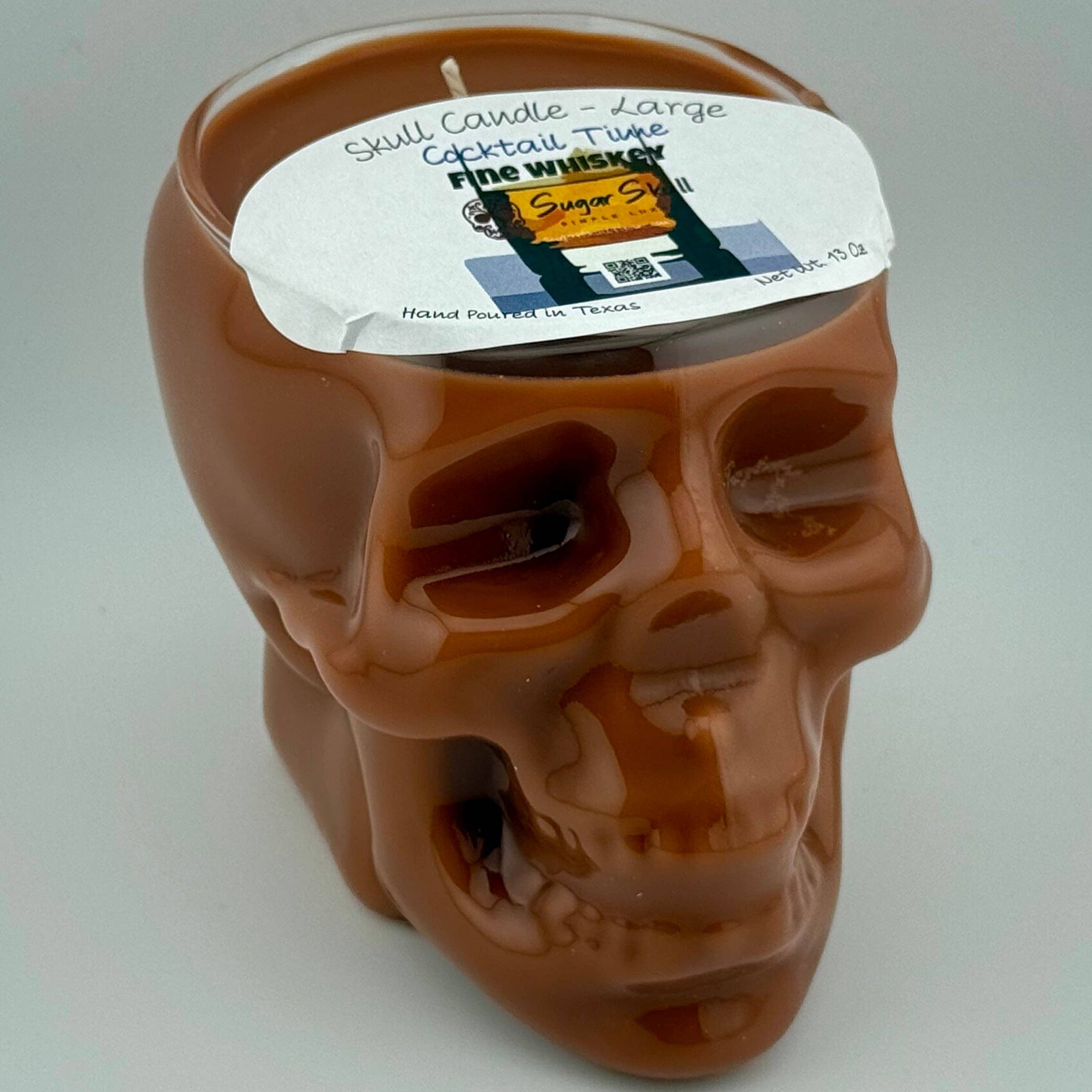 Sugar Skull, LLC - Wholesale Jar/Filled Candle - Cocktail Time Skull Candles3